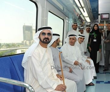 Dubai+metro+green+line+inauguration