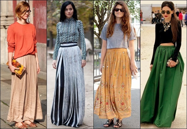 Image result for maxi skirts pic
