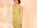 Emma Stone arrives at the 87th Annual Academy Awards