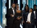 Denzel Washington accepts the Cecil B. DeMille Award for his “outstanding contribution to the entertainment field” at the 73rd Annual Golden Globe Awards at the Beverly Hilton in Beverly Hills, CA on January 10, 2016.