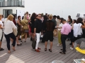 A general view of guests on day 1 of Fashion Forward Fall/Winter 2016 held at the Dubai Design District on March 31, 2016 in Dubai