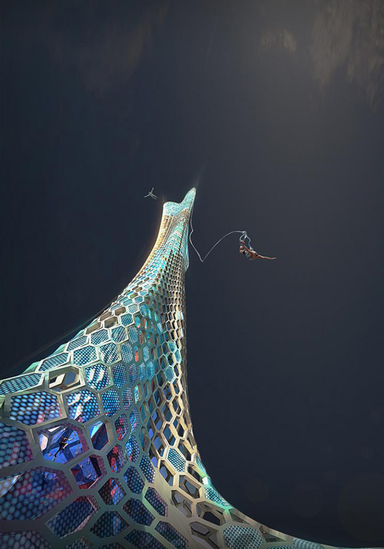 BASE Jump Tower