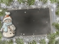 Family photos in frames