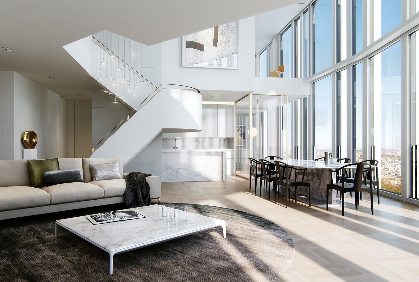 South Bank Tower Penthouse, London - $90 million