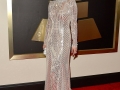 Rita Ora arrives on the red carpet for the 57th Annual Grammy Awards