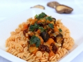 Pasta with Pumpkin Toping