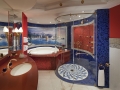 Dubai's Burj Al Arab Panoramic  Suite Luxury Bathroom