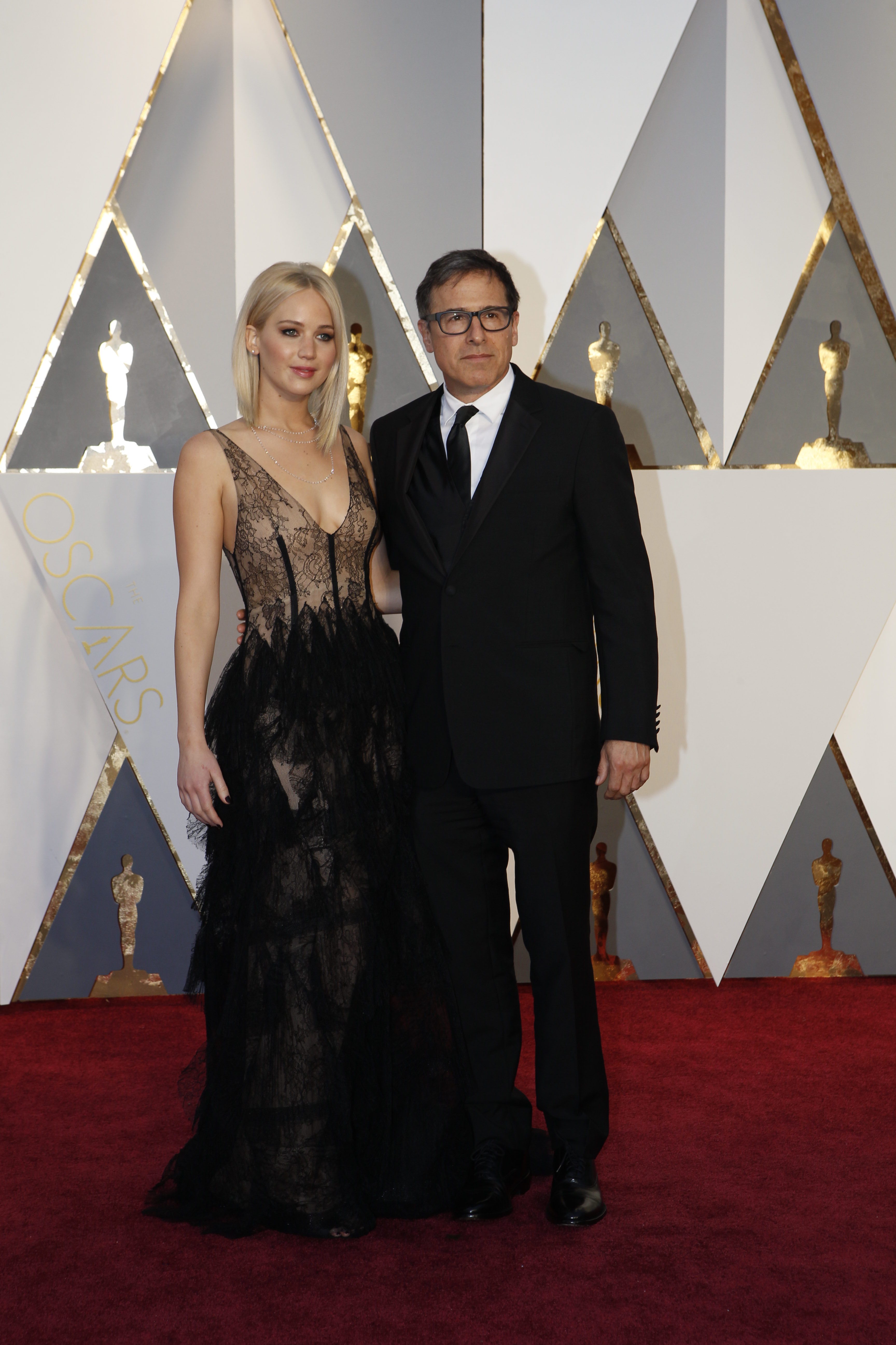 Jennifer Lawrence and David O. Russell