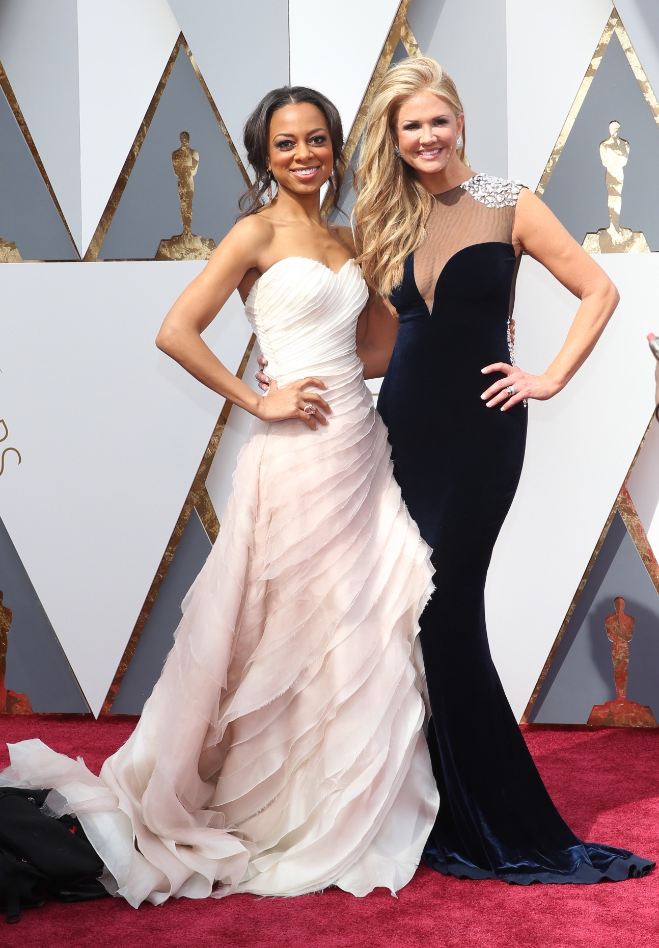 Nischelle Turner and Nancy O'Dell