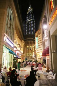 The Grove at The Dubai Mall at Night