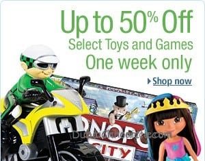 Deal of the Day: 50% Off Mattel and Fisher-Price Toys, Games