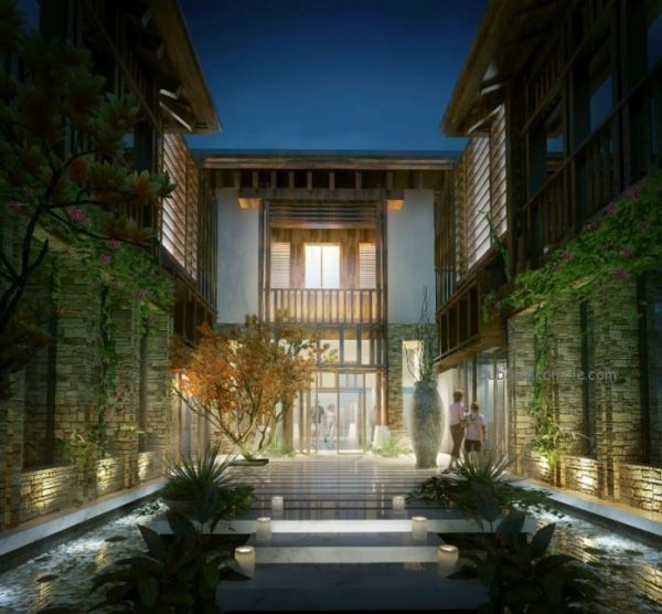 Nalaya Villa Night View