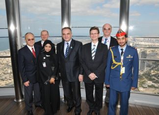 Global leaders tour At the Top, Burj Khalifa