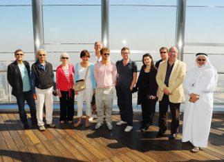 World-renowned authors tour At the Top, Burj Khalifa