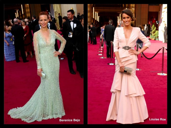 Pastel Couture Dresses Berenice Bejo Loise Roe