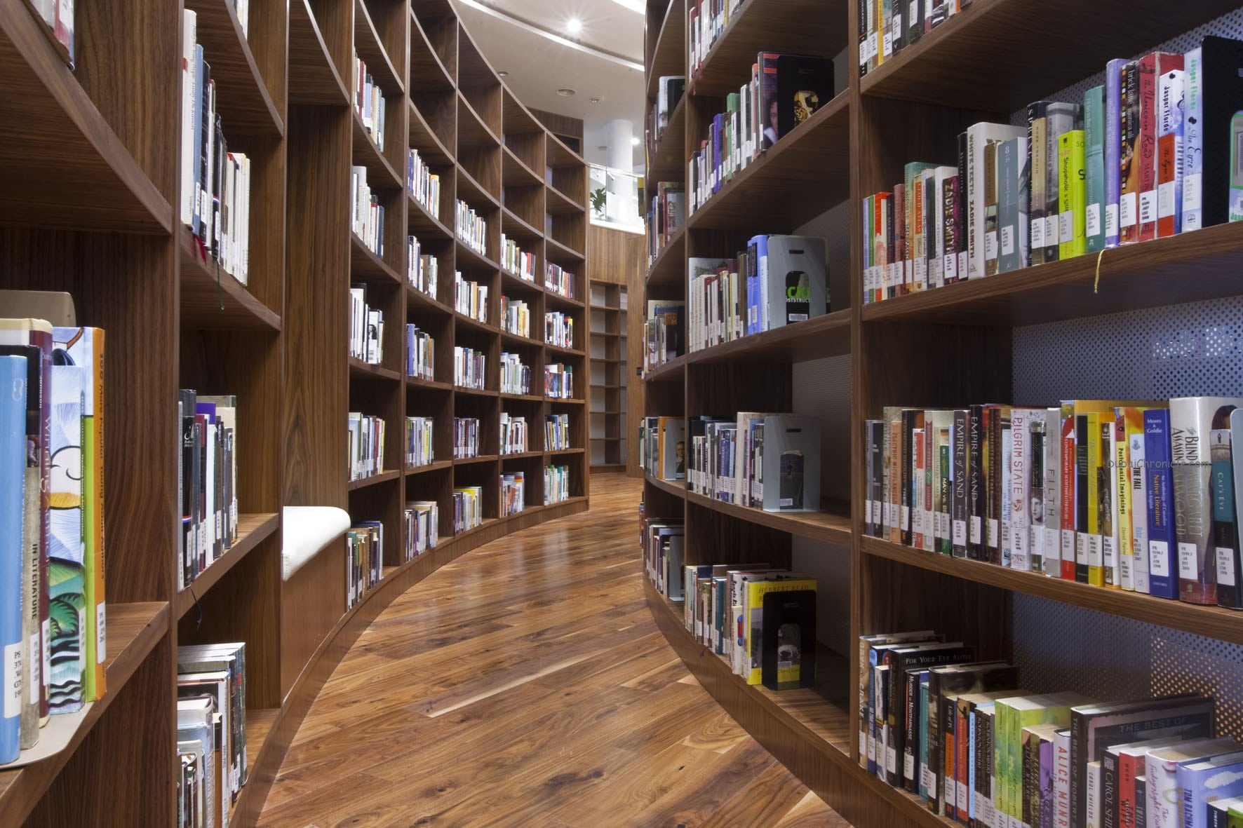 The new Zayed University Campus library