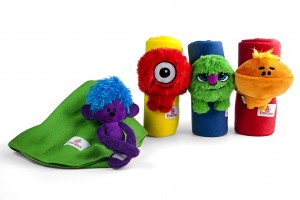 Fly With Me monsters - blanket buddy