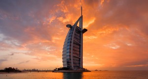 Burj Al Arab at Sunset