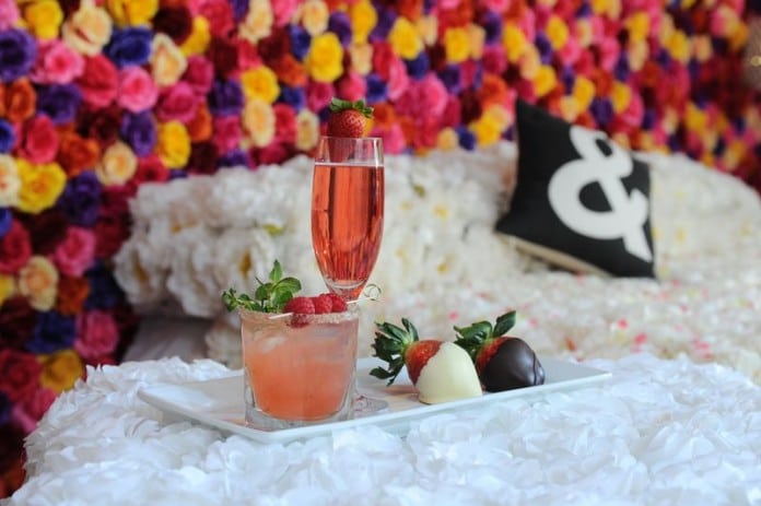 Valentine's Day with Larger Than Life Floral Suite