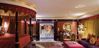 World’s Most Luxurious Hotel Celebrates in Half-Luxury Style