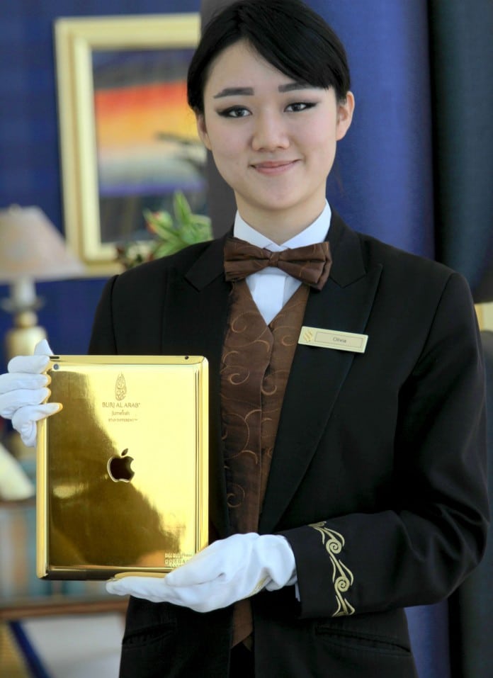 Burj Al Arab - 24-carat gold iPad - 1