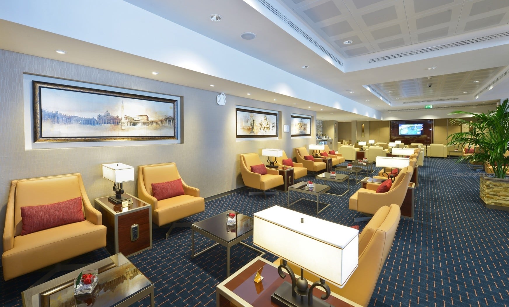 Emirates Rome lounge 1