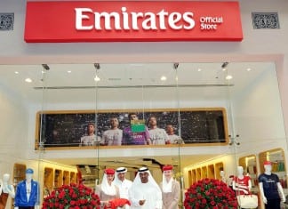 Emirates Airline Lands at The Dubai Mall
