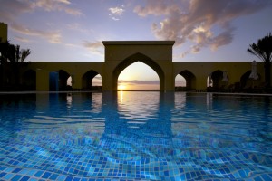 Tilal Liwa exterior pool