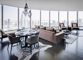 Step inside this lovely 2 bedroom apartment in Burj Khalifa