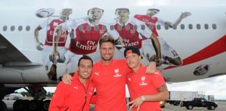 Did You See Emirates Arsenal Branded Plane?