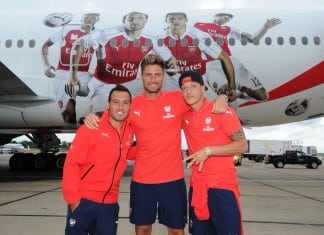 Did You See Emirates Arsenal Branded Plane?