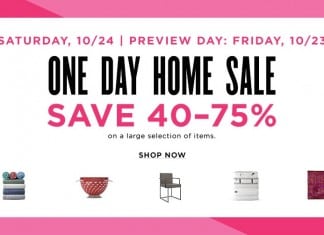 One Day Home Sale at Bloomingdale’s