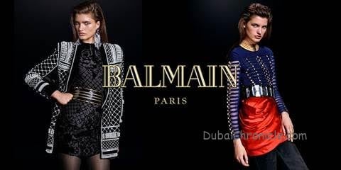 Balmain x Collection Hits Stores Today - Online and at The Dubai Mall