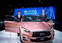 Infiniti’s Pink Q30 Nicely Complements the Latest iPhones