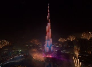 New Year’s Eve: ’Light Up 2018’ in Downtown Dubai