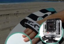 Water sports junkies must-try: Handboard for Bodysurfing with Gopro Attachment