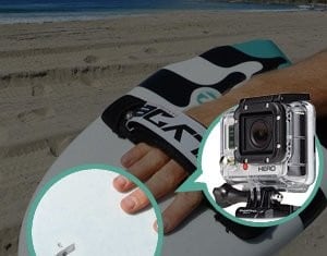 Water sports junkies must-try: Handboard for Bodysurfing with Gopro Attachment