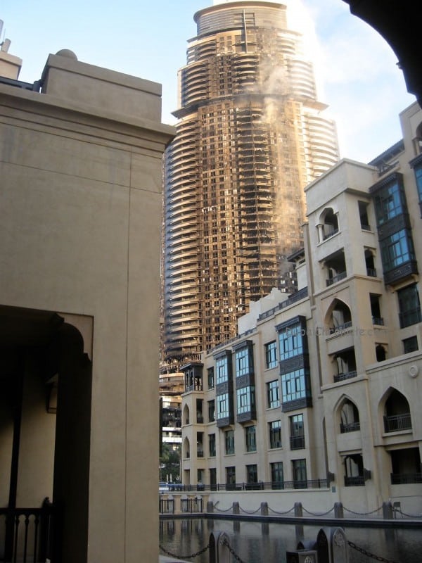 The Address Downtown Dubai Fire