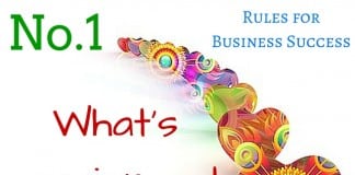 Rules for Business Success – #1 What’s passion got to do with it?