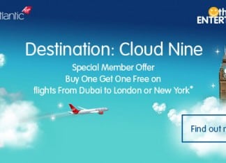 Enjoy Buy One Get One Free from Dubai to London and New York City