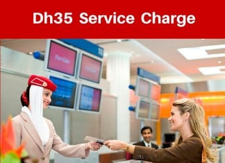 Passengers leaving UAE from Dubai’s airports will be charged Dh35