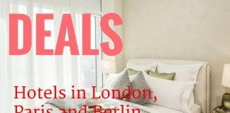Travelling to Europe soon? Get up to 55% of hotels in London, Paris and Berlin