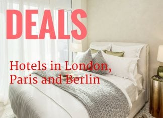 Travelling to Europe soon? Get up to 55% of hotels in London, Paris and Berlin
