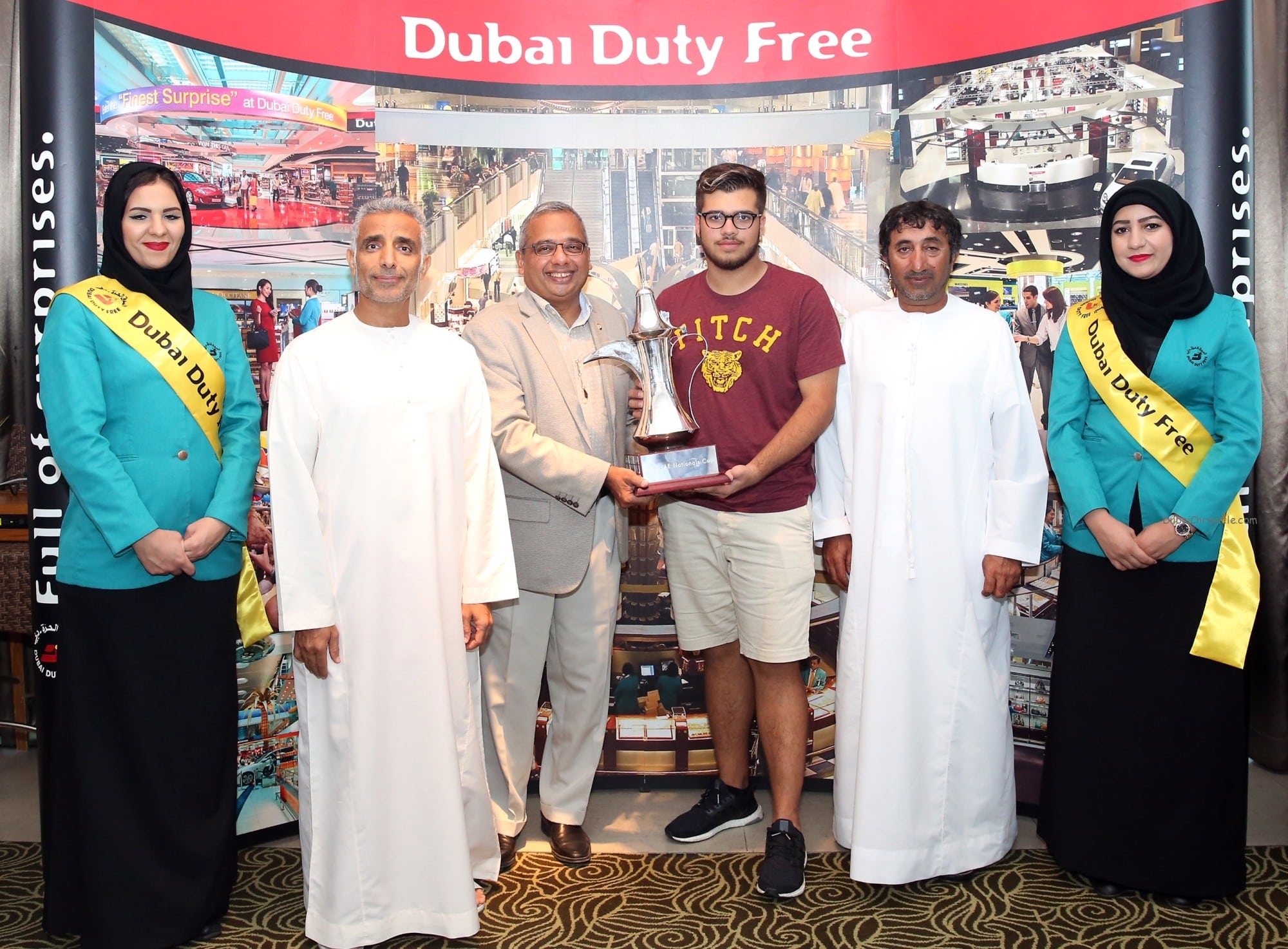 Saeed Al Balooshi overall winner of the DDF UAE Nationals Cup