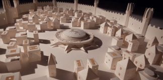 Game of Thrones Intro Made Entirely of Paper