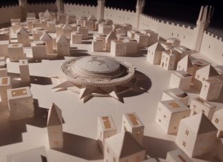 Game of Thrones Intro Made Entirely of Paper