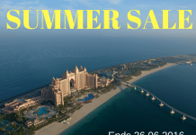 Never so affordable Atlantis Summer Sale offer comes with multiple conditions