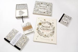 Secret Garden- An Inky Treasure Hunt and Coloring Book