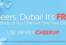 Cheers Dubai is FREE to download in September