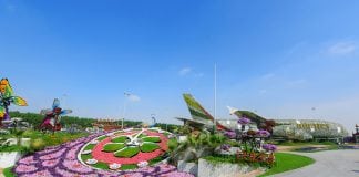 Dubai Displays World’s Largest Floral Installation